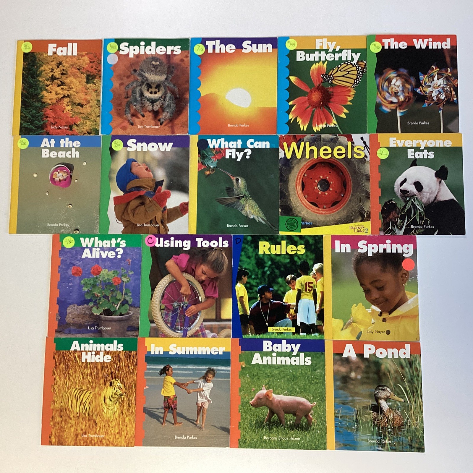 Kindergarten 18 Book Reader Lot Level A-C Newbridge Discovery Links