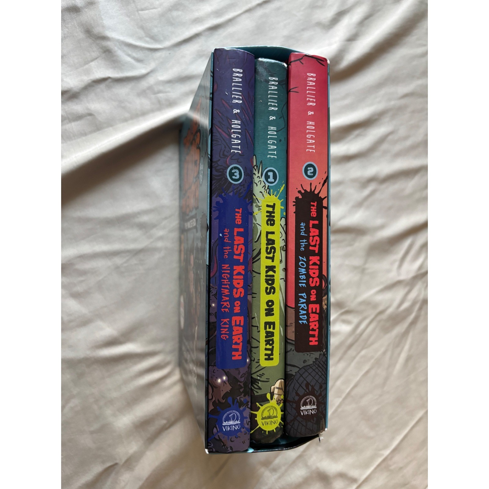 The Last Kids on Earth Monster Box Set Books 1-3 Hardcover Max Brallier Netflix