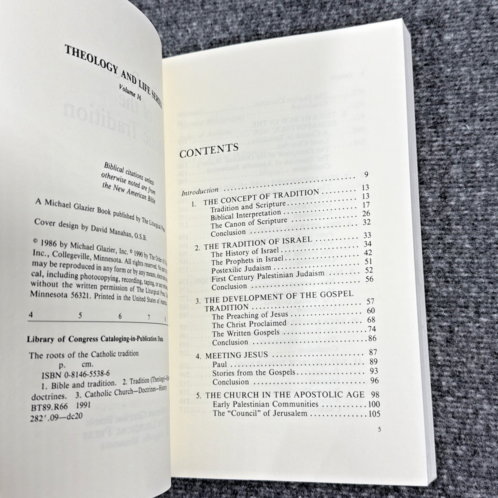 The Roots of The Catholic Tradition Thomas Rausch Theology The Liturgical Press