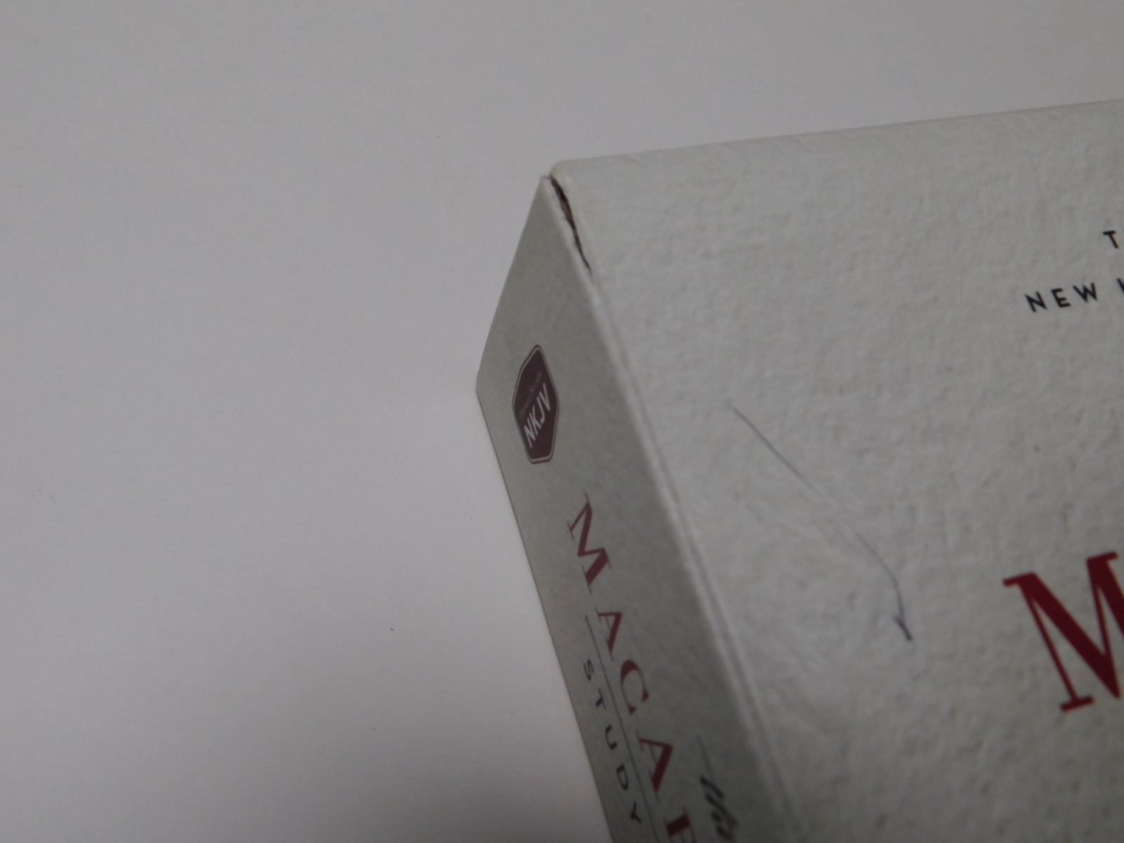 Macarthur Study Bible, 2nd Edition, ESV Leathersoft With (Slightly Damaged) Box
