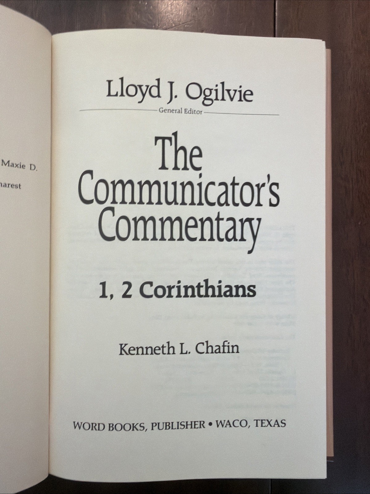 Ogilvie THE COMMUNICATOR’S COMMENTARY New Testament Bible Complete 12 Volume Set