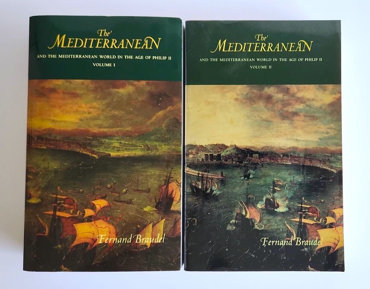 Fernand Braudel – The Mediterranean World in the Age Philip II 1996 2 Volume Set