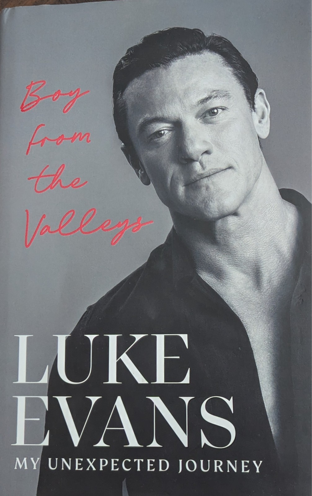 Boy From the Valleys: My unexpected journey by Evans, Luke Hardback Book The