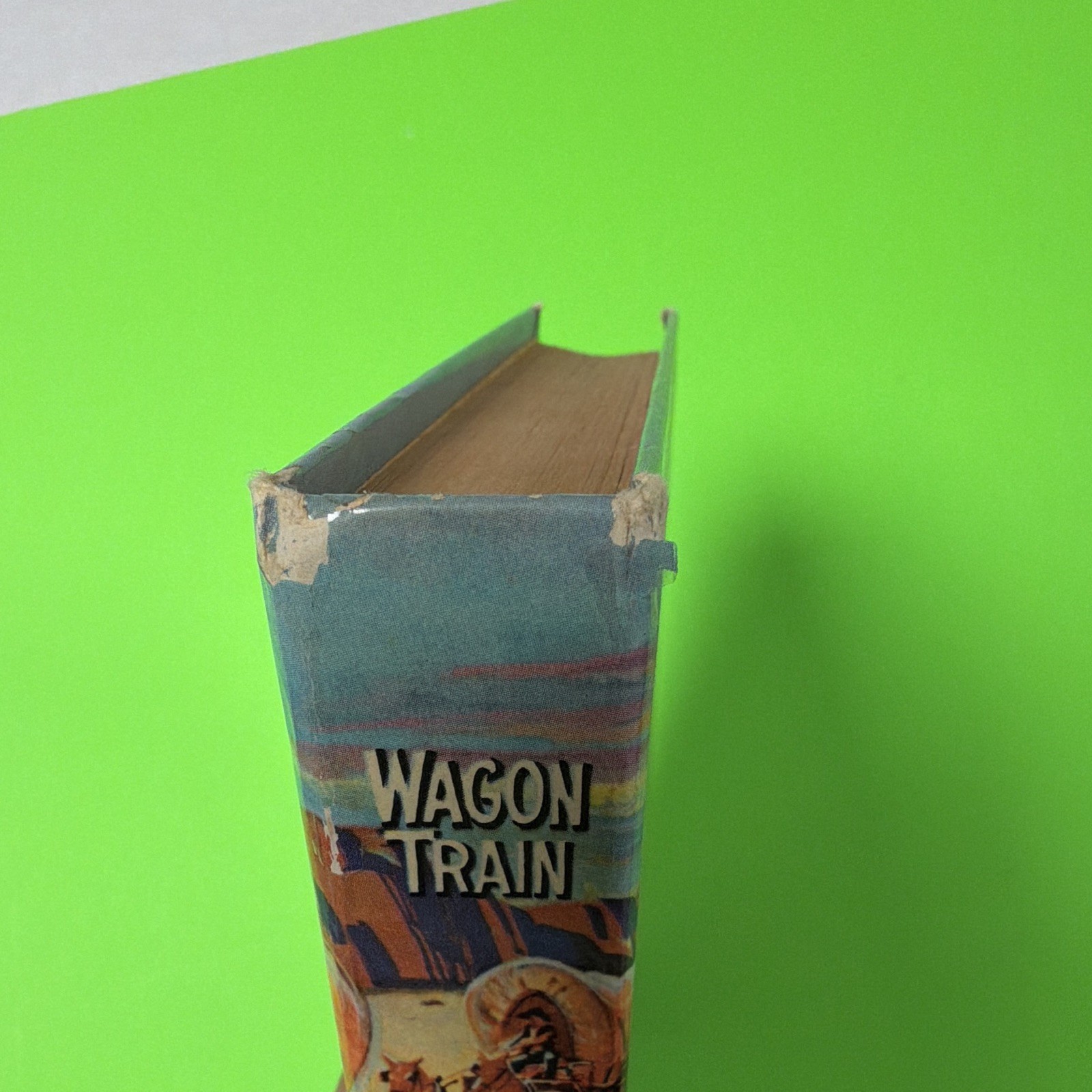 Whitman Publishing Company Wagon Train HC 1959 Troy Nesbit Illus John Ushler