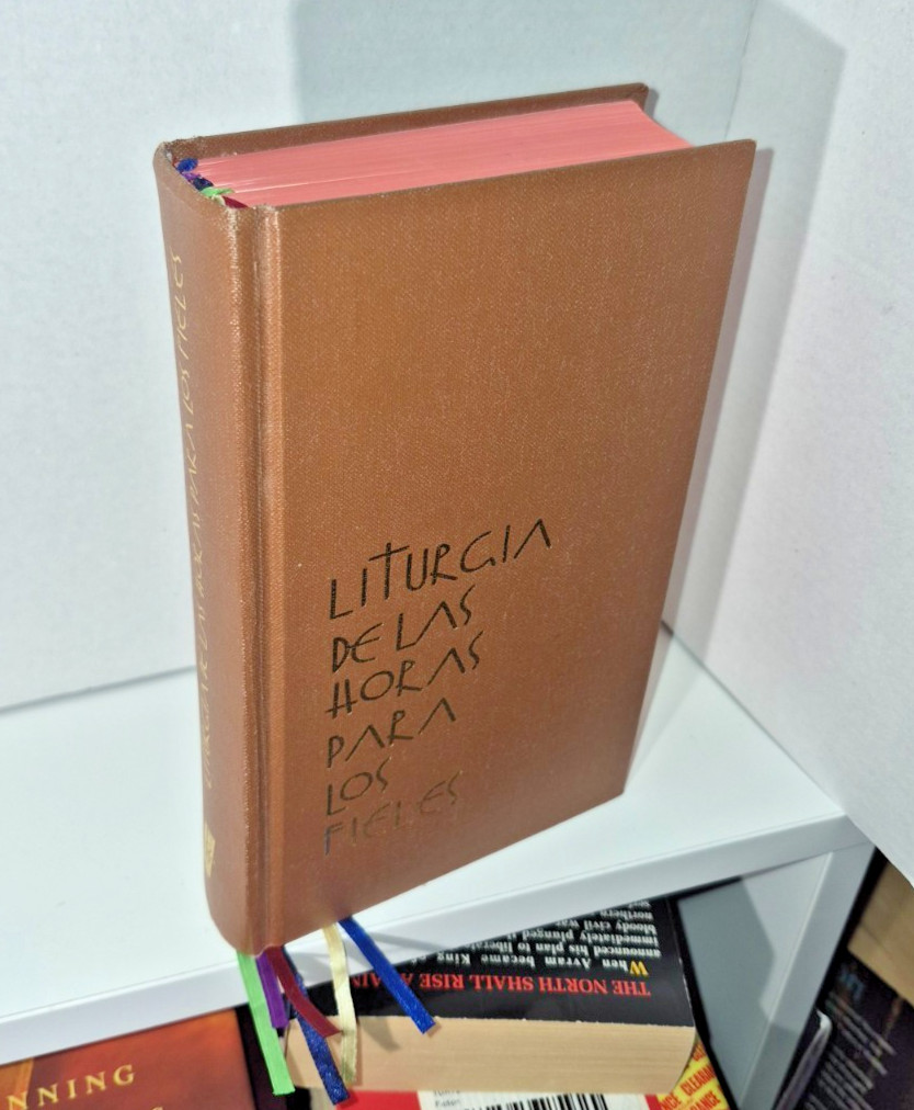 Liturgia de las horas latinoamericana para los fieles 2008 18ed hc vg+