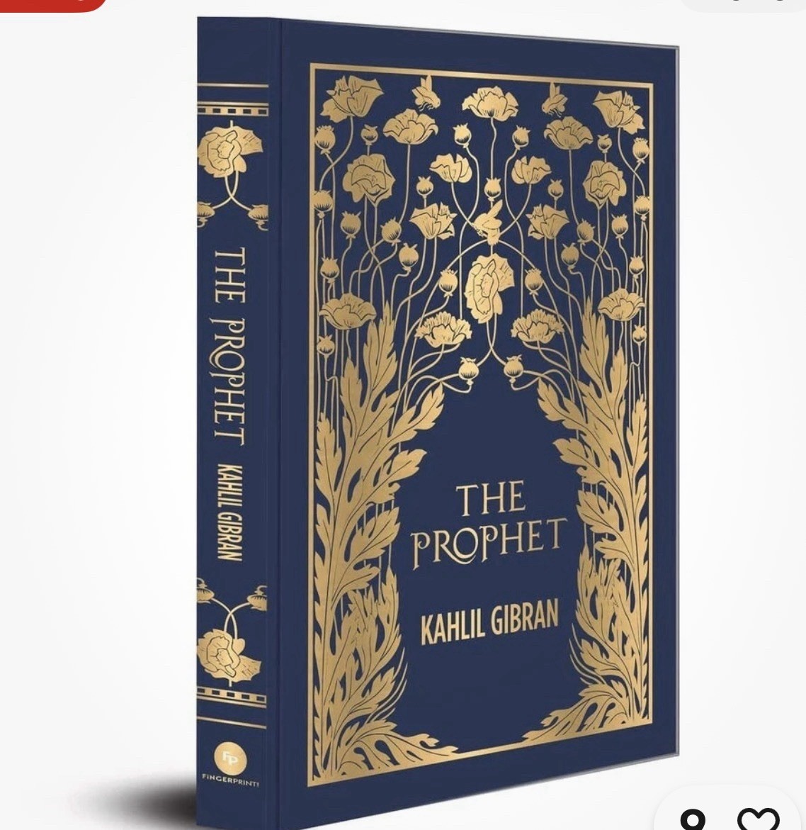 The Prophet (Deluxe Edition) by Kahlil Gibran (HARDCOVER) – NEW
