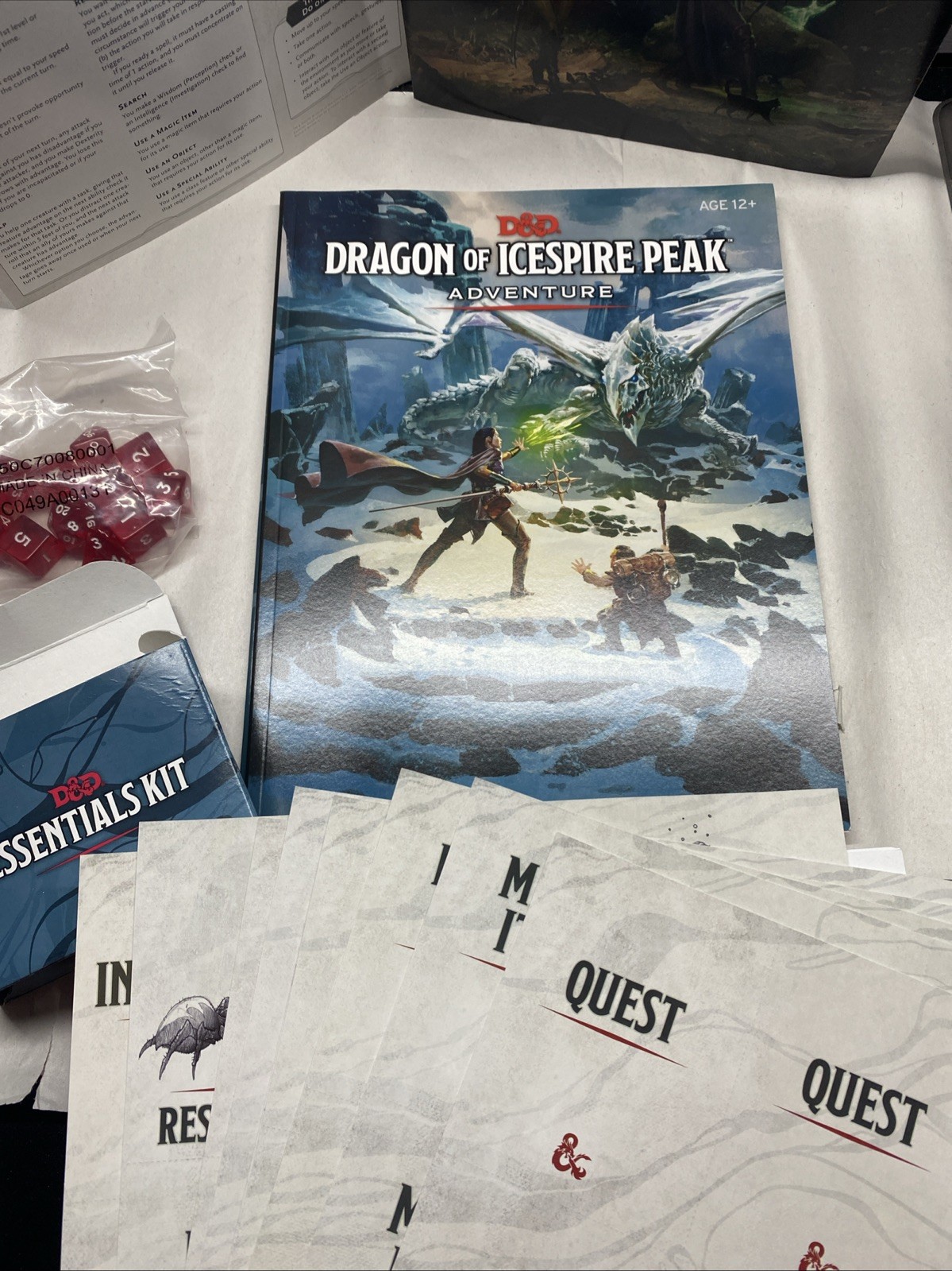 Dungeons and Dragons Essentials Kit (d&d Boxed Set) by Wizards RPG Team…