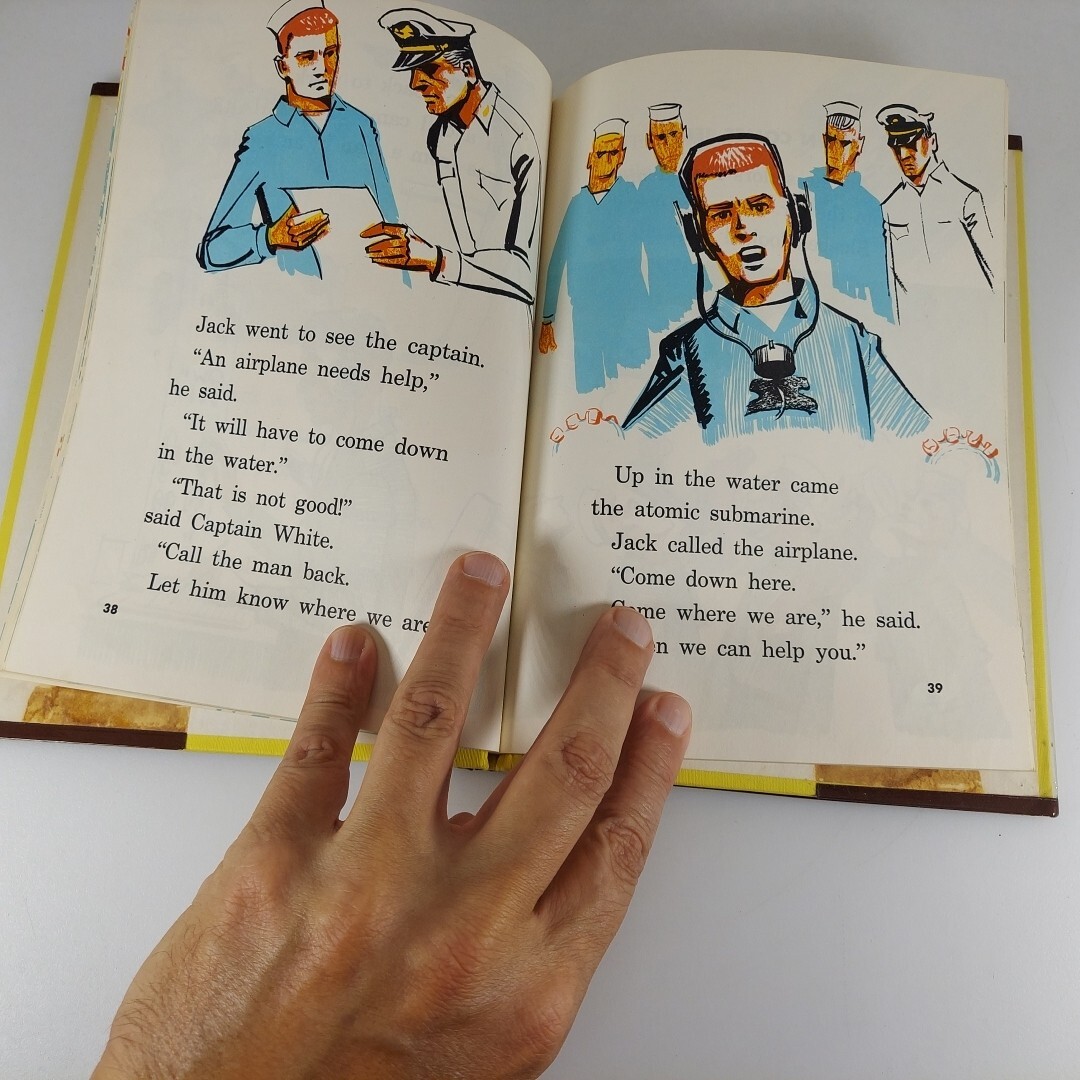 Sailor Jack And The Jet Plane by Selma & Jack Wassermann 1962 HC Ex-Library