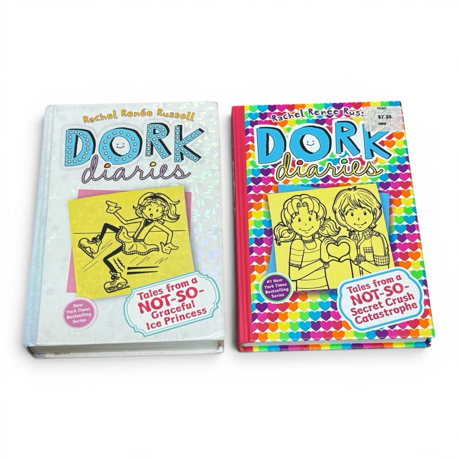 Dork Diaries Lot of 13 Books Rachel Renee Russell Hardcover Mixed Series