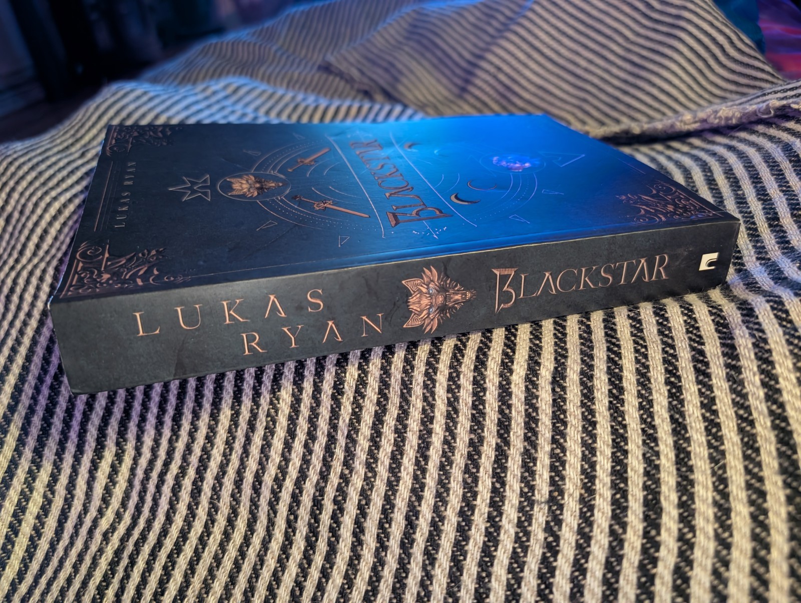 Blackstar Book by Lukas Ryan Softcover Signed Autographed Archway Publishing