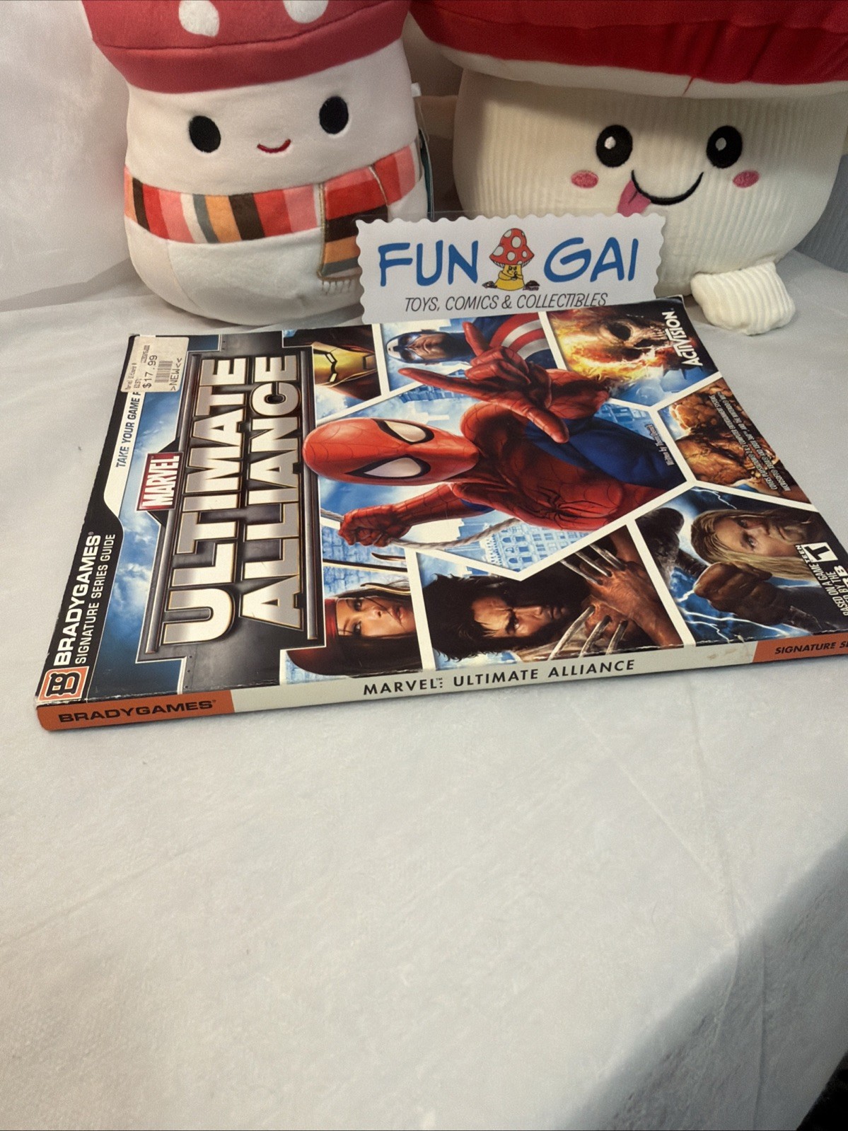 Marvel Ultimate Alliance Strategy Guide – WITHOUT Poster (2006) BradyGames