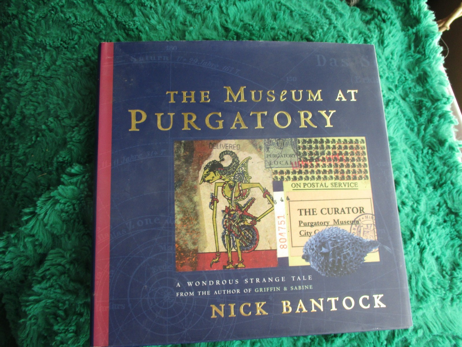 Lot of 5 Nick Bantock Hardcover & DJs Griffin & Sabine Notebook Golden Mean X4