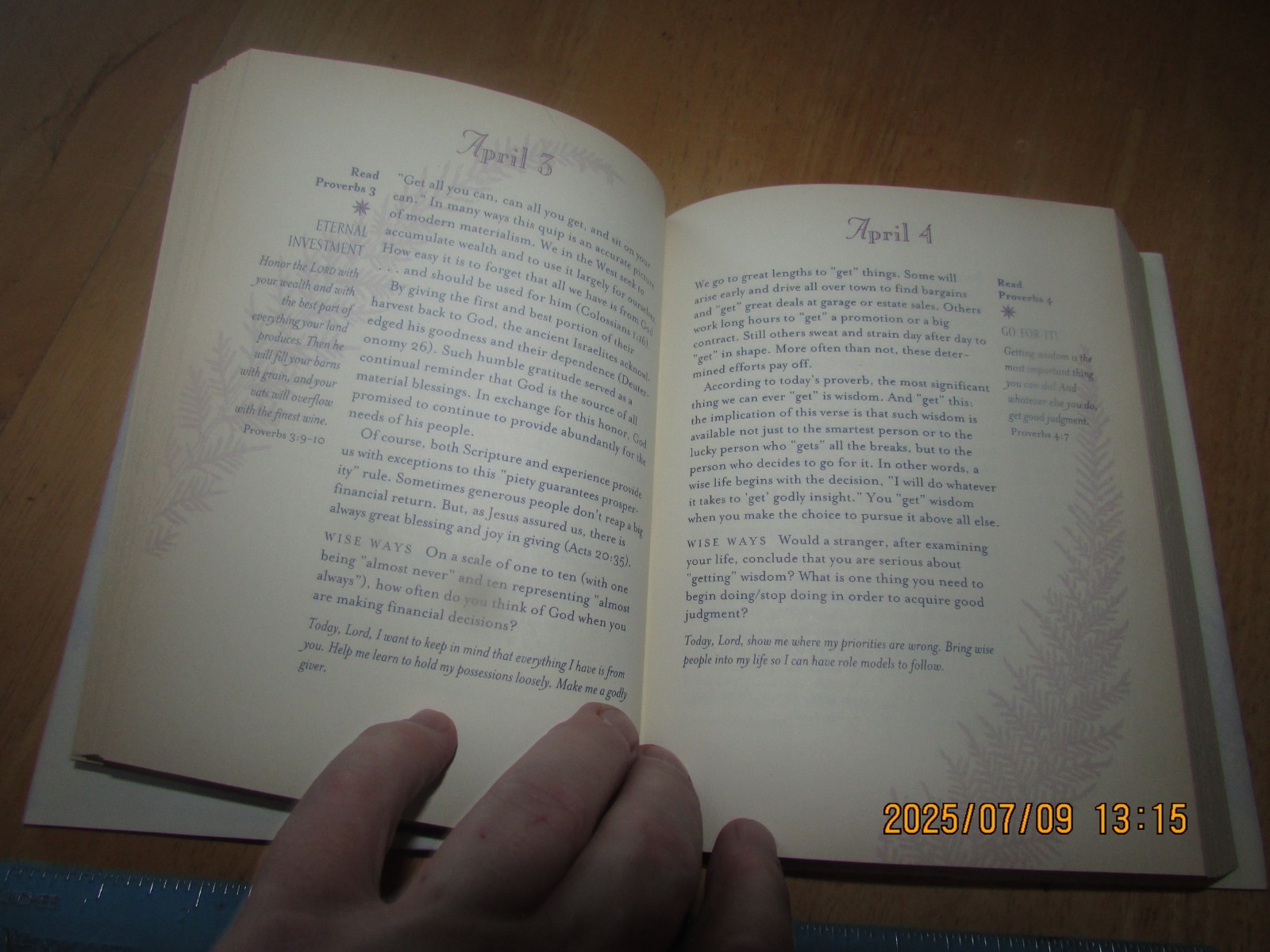 One Year Book of Proverbs by Neil S. Wilson (2002, Hardcover)