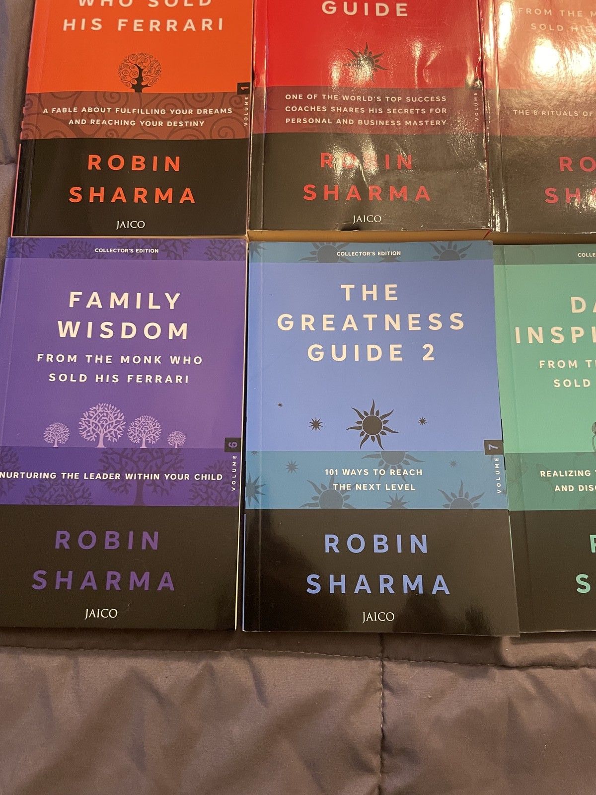 Robin Sharma Collector’s Edition 10 Volume Pack The Monk Who Sold His Ferrari