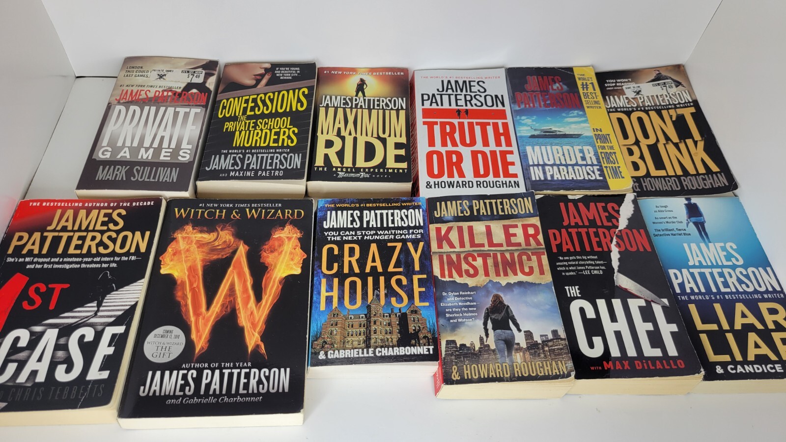 James Patterson Books: Private Games, Independent Novels, and more!-PickYourlot!