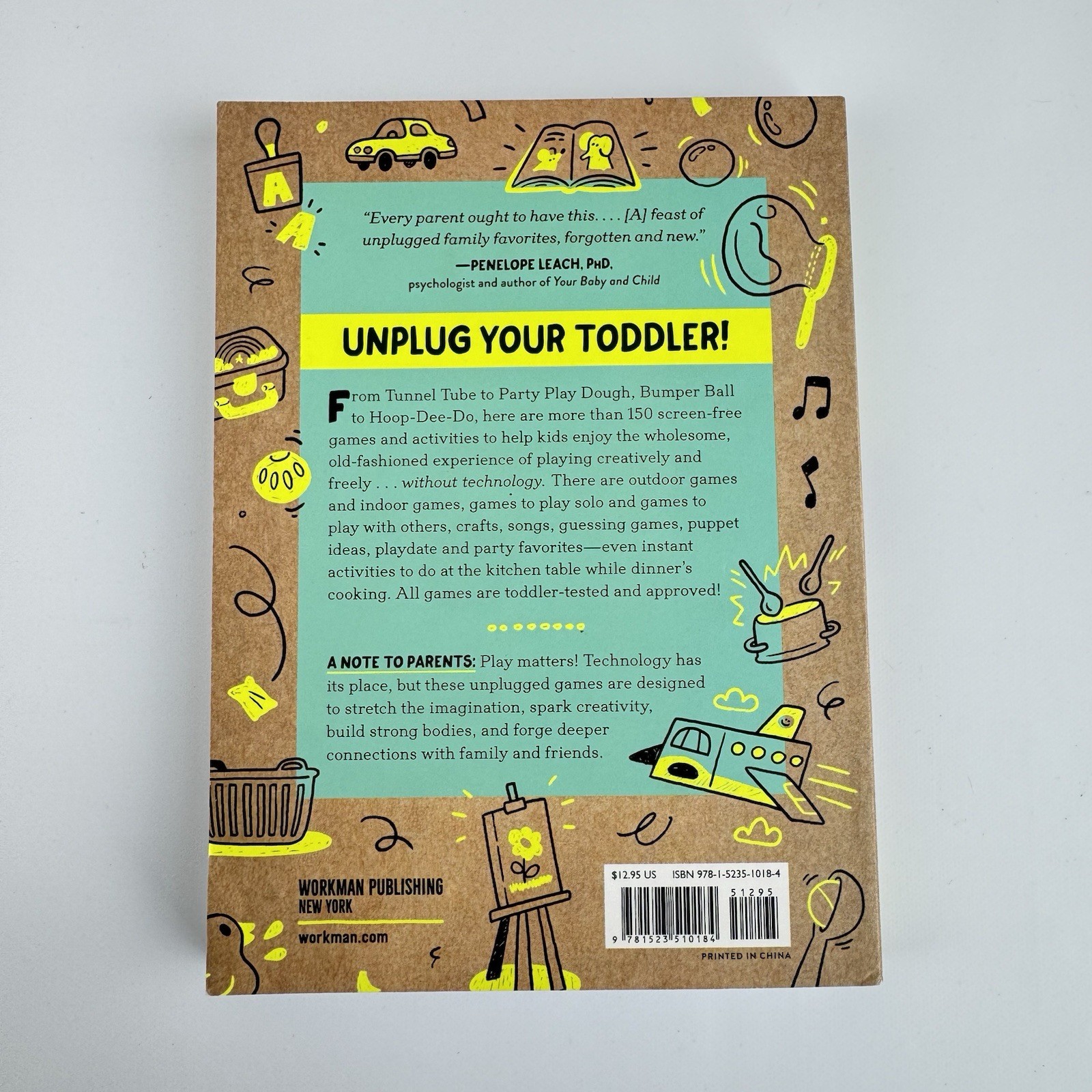 Unplugged Play: Toddler 155 Activities & Games for Ages 1-2 Book