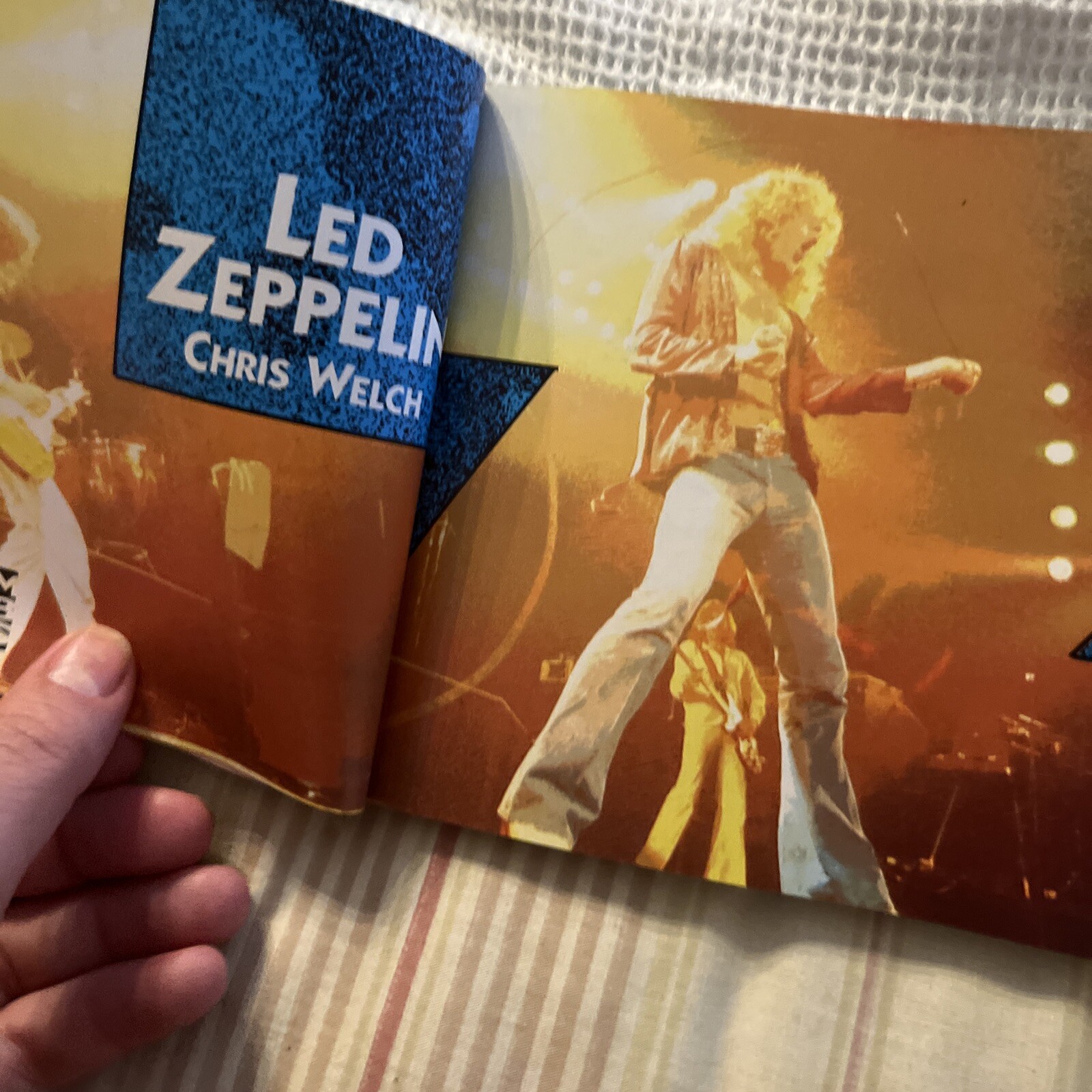 LED ZEPPELIN by Chris Welch (1994) NEW CD size book
