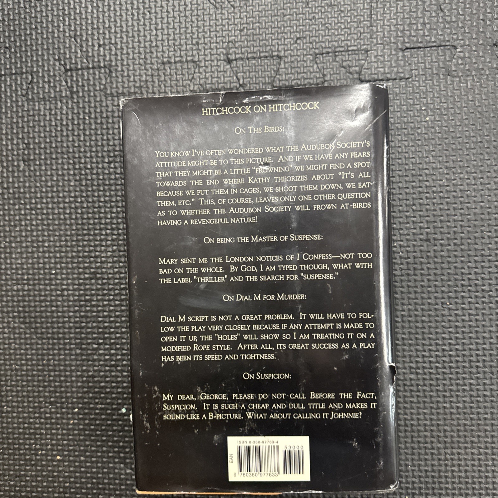 Hitchcock’s Notebooks: An Authorized & Illustrated Look Inside- Dan Auiler-VG++