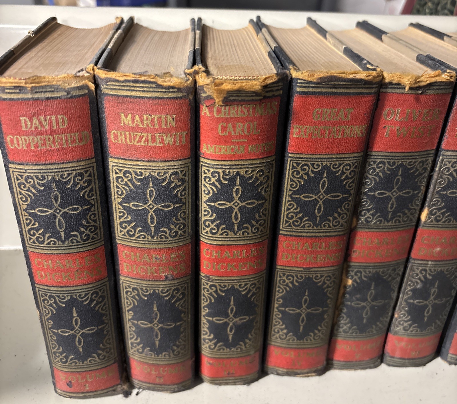 The Works Of Charles Dickens Complete 20 Volume Set Cleartype Edition 1936?