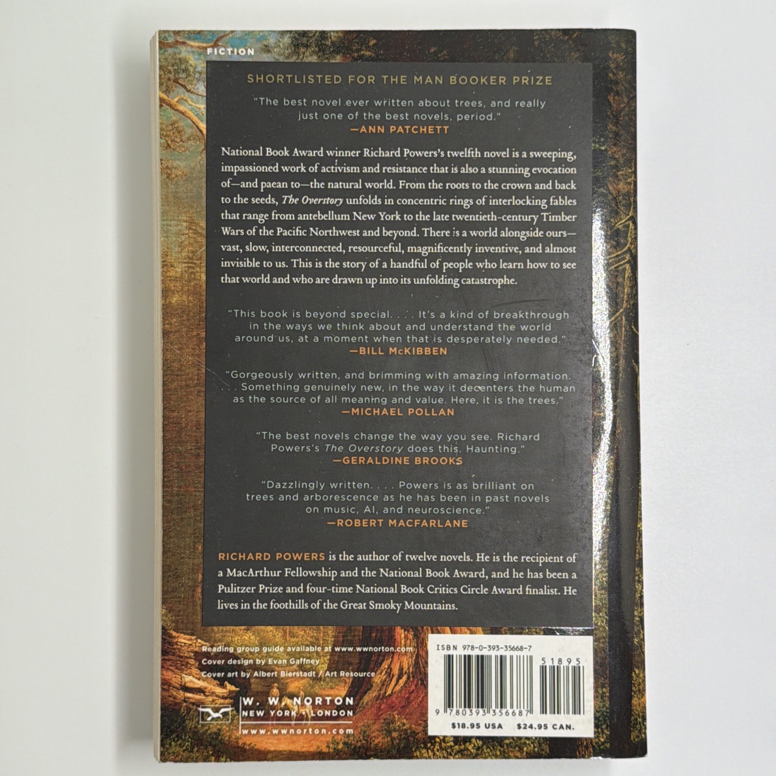 Overstory : A Novel Richard Powers 2019 Paperback Pulitzer National Book Award