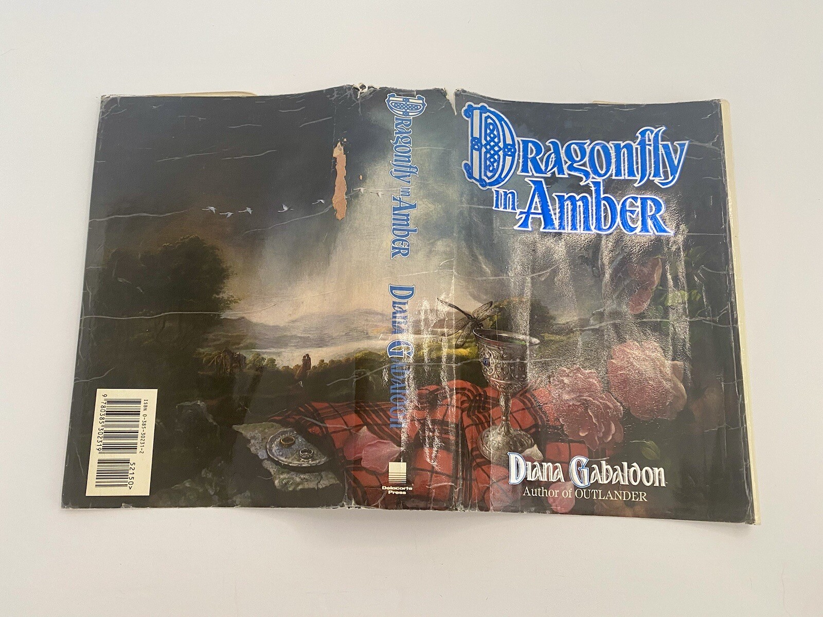 Diana Gabaldon Dragonfly In Amber Hardcover Book 1st Edition First Printing