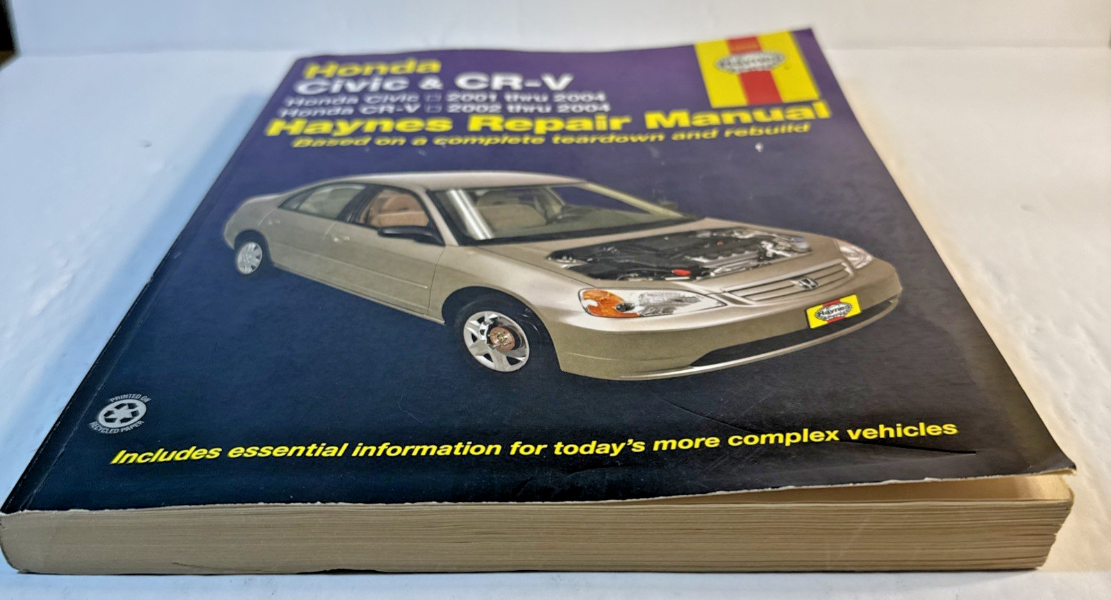 Honda Civic 2001-2004 & CR-V 2002-2004 (Hayne’s Automotive Repair Manual) #42026