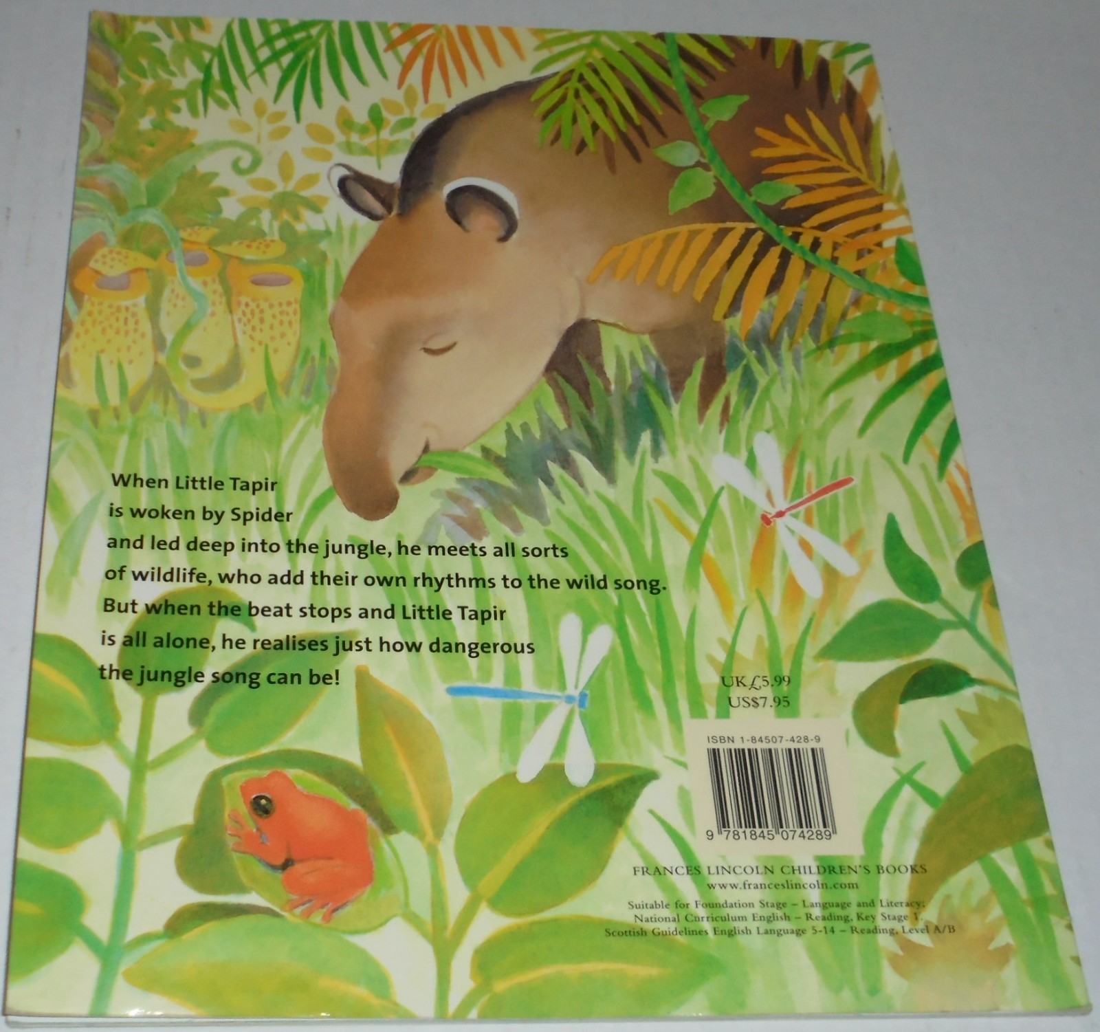 JUNGLE SONG BOOK BY MIRIAM MOSS 2005 21CM X 27CM