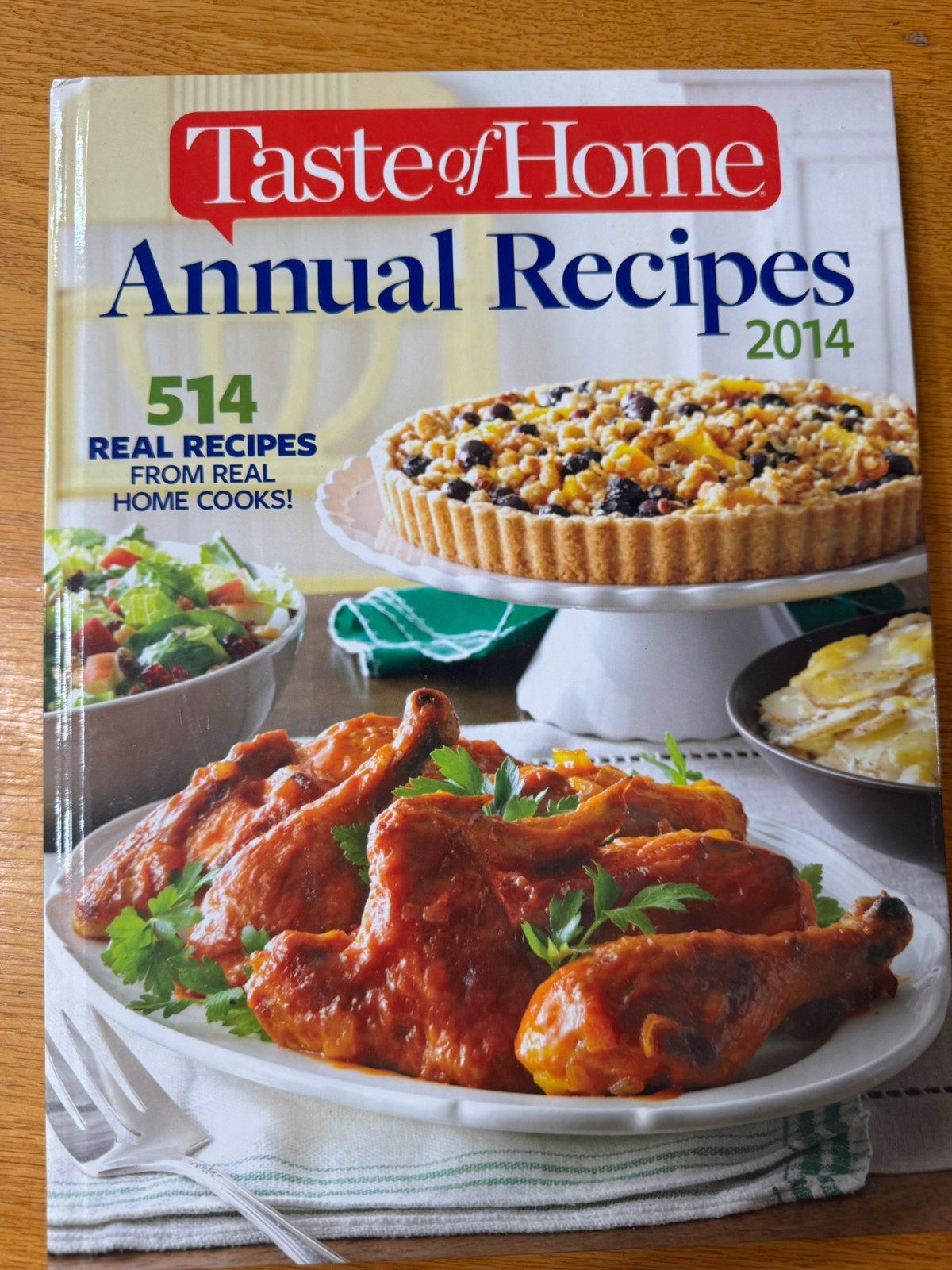 Taste of Home Annual Recipes cookbooks – 8 total