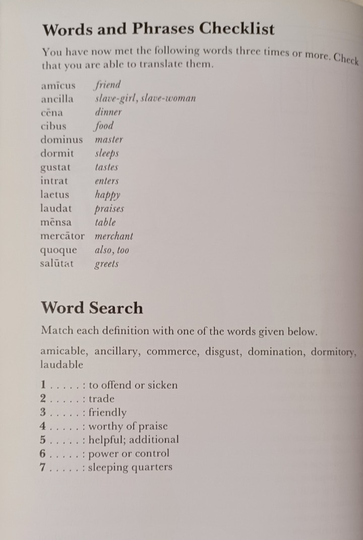 Cambridge Latin Language Course: Unit 1 – 3rd Edition Hardcover Very Good