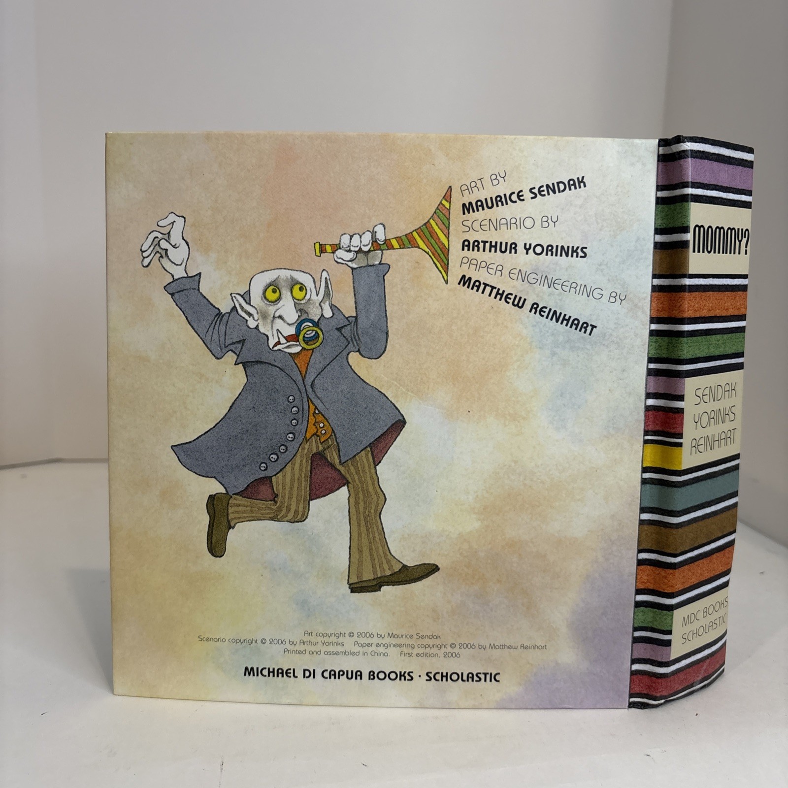 MOMMY? Pop Up Book Maurice Sendak, Arthur Yorinks & Robert Sabuda 2006