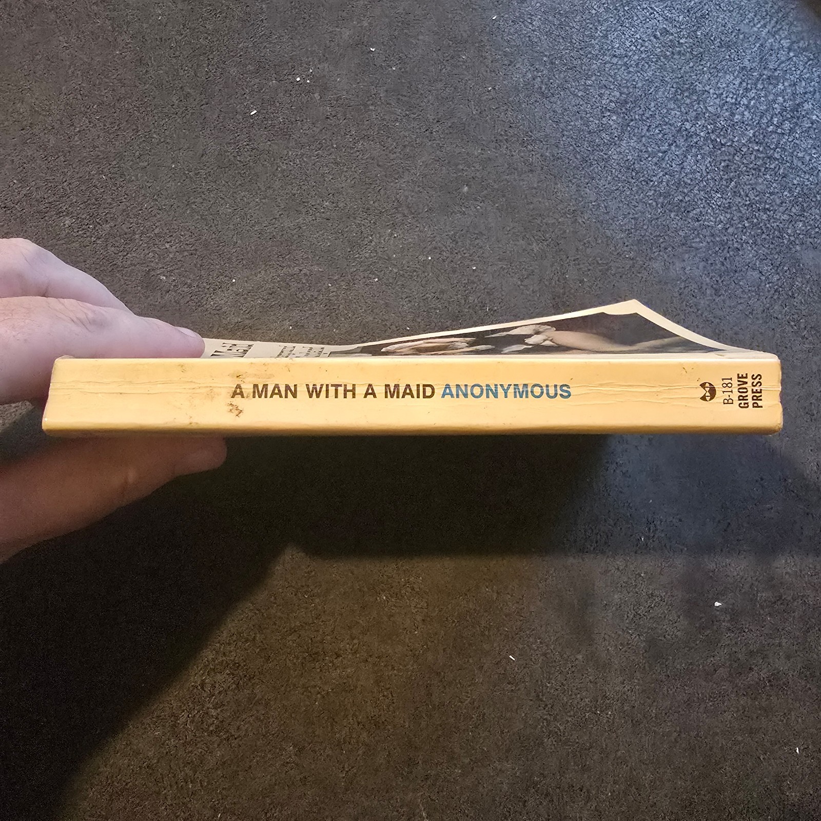 A Man With a Maid Paperback 1968 Erotica Underground Novel of Victorian England