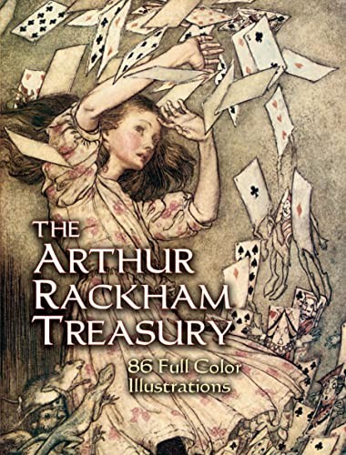 The Arthur Rackham Treasury: 86 Full-Color Illustrations (Dover Fine – VERY GOOD