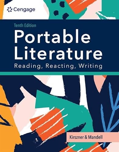 Portable Literature: Reading, Reacting, Writing (Mindtap Cours…