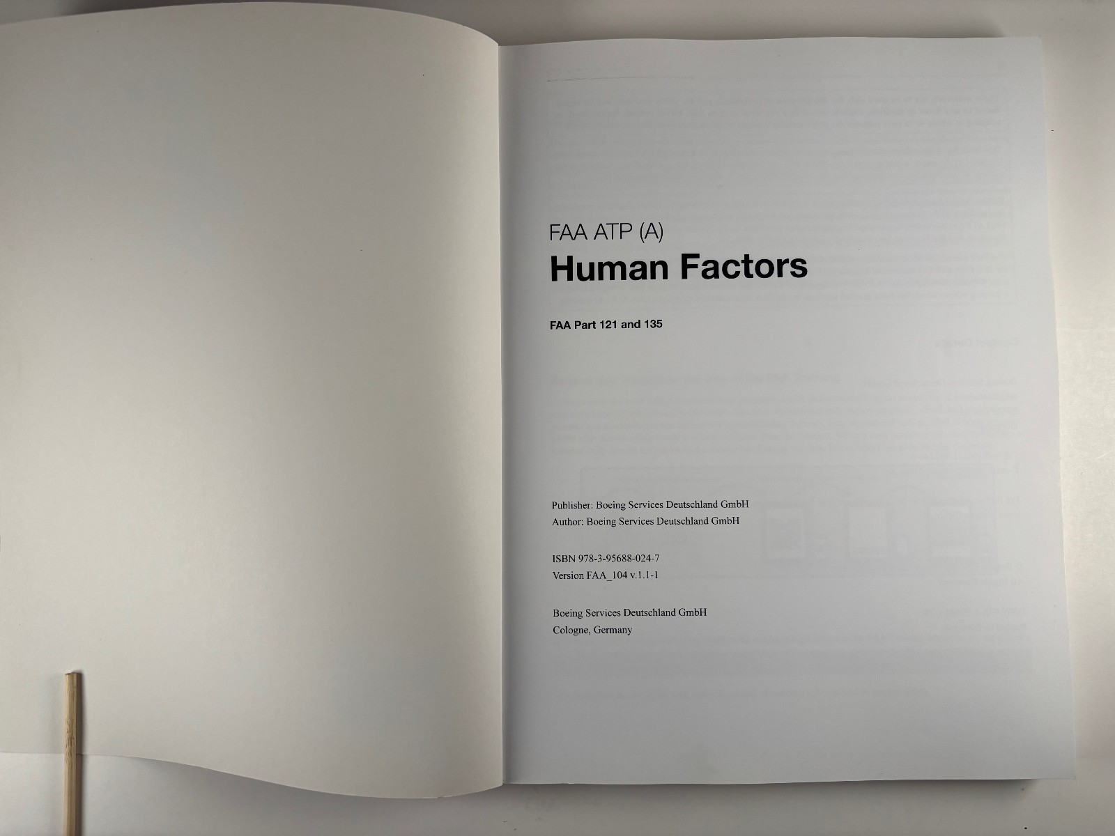 Boeing FAA ATP Training Module 04 Human Factors 2019 Deutschland GmbH aviation