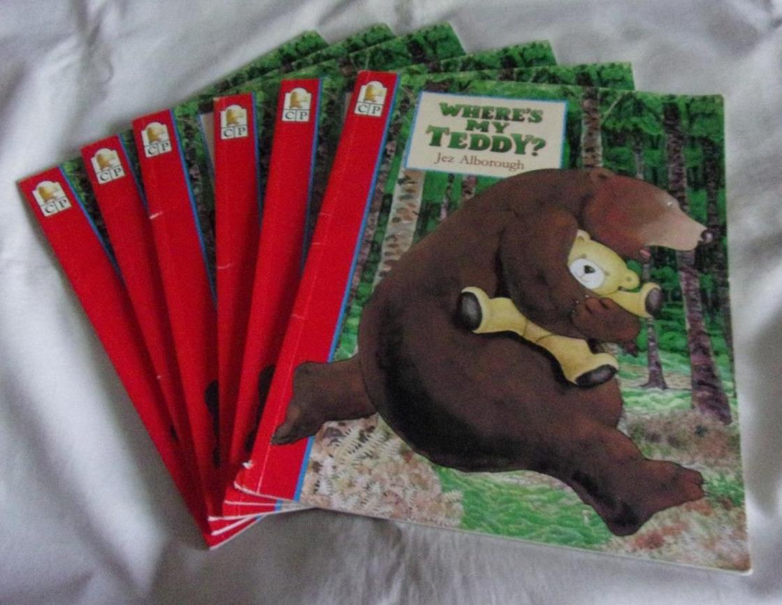 Guided Reading: Set of 6 Where’s My Teddy? books by Jez Alborough