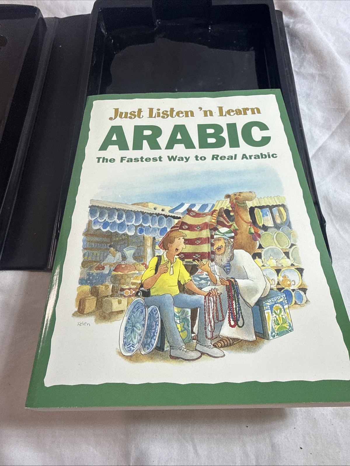 Just Listen N Learn Arabic – Fully Illustrated Book & 3 60-Minute Cassettes