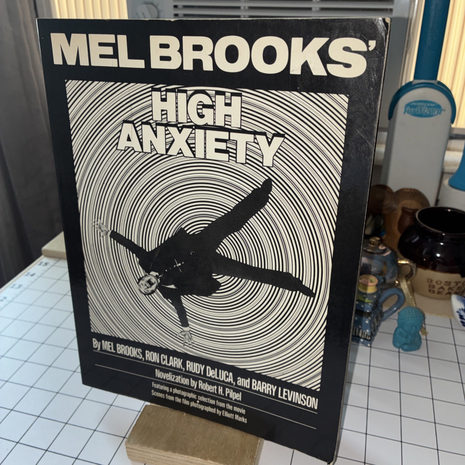 Rare Mel Brooks High Anxiety Novel 1978 Vintage Paperback Movie Promo Book