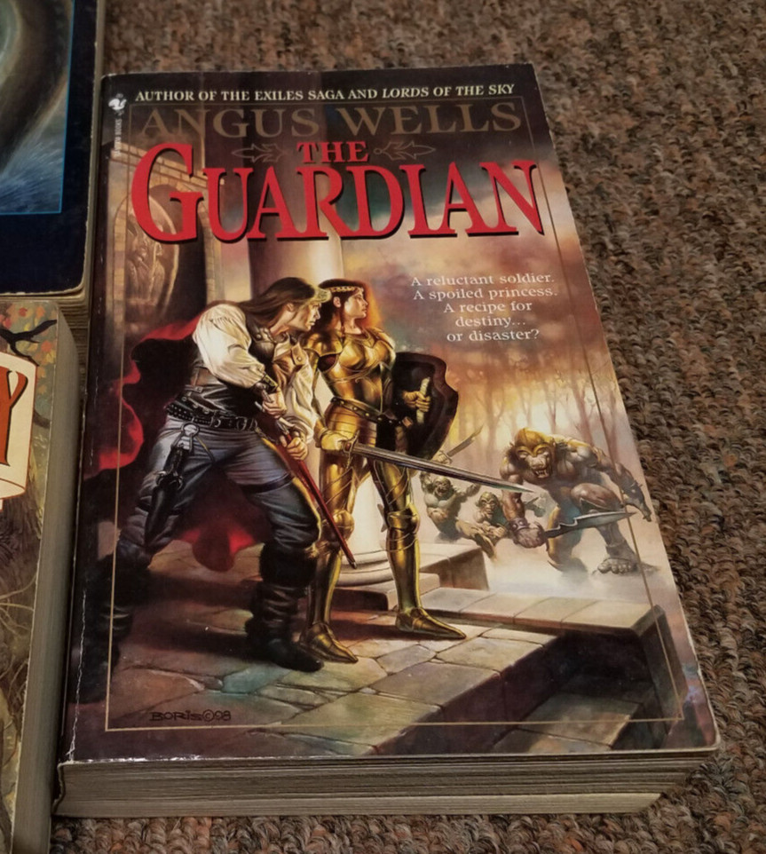 Angus Wells 5 science fantasy books complete SERIES:THE KINGDOMS