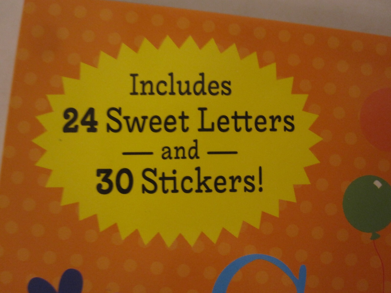 Sweet Letters for Kids Happy Birthday by Cuberdon Books (2021, Trade Paperback)