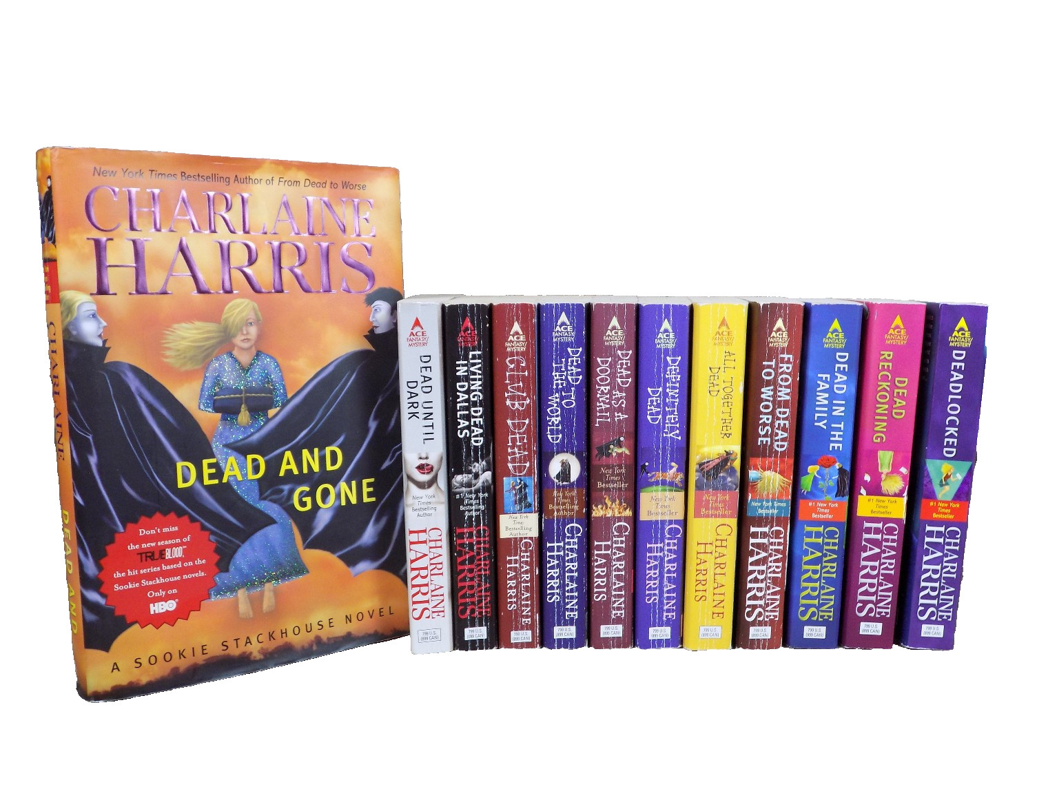 Sookie Stackhouse Series Books 1-12 Set by Charlaine Harris – Paperback/Hardcov