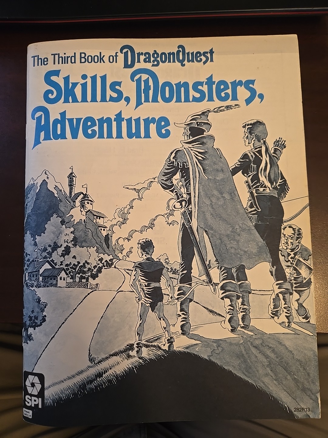 DragonQuest The Third Book SKILLS,MONSTERS,ADVENTURES RPG SPI282P13 DRAGON QUEST