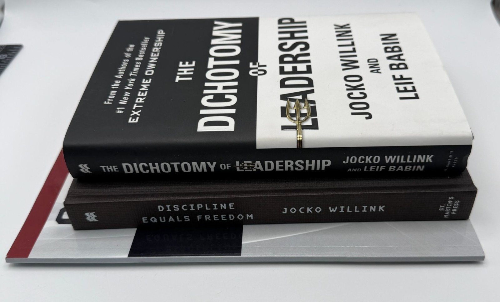 Jocko Willink Lot Dichotomy of Leadership Extreme Ownership Workbook Discipline