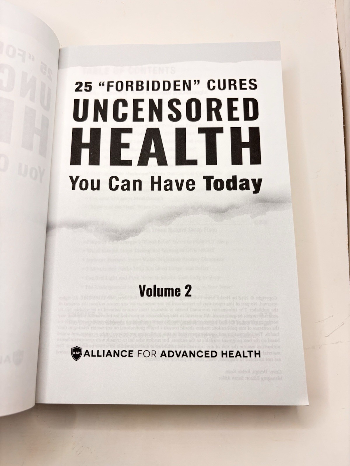 25 Forbidden Cures Uncensored Health You Can Have Today Volume 2 Paperback