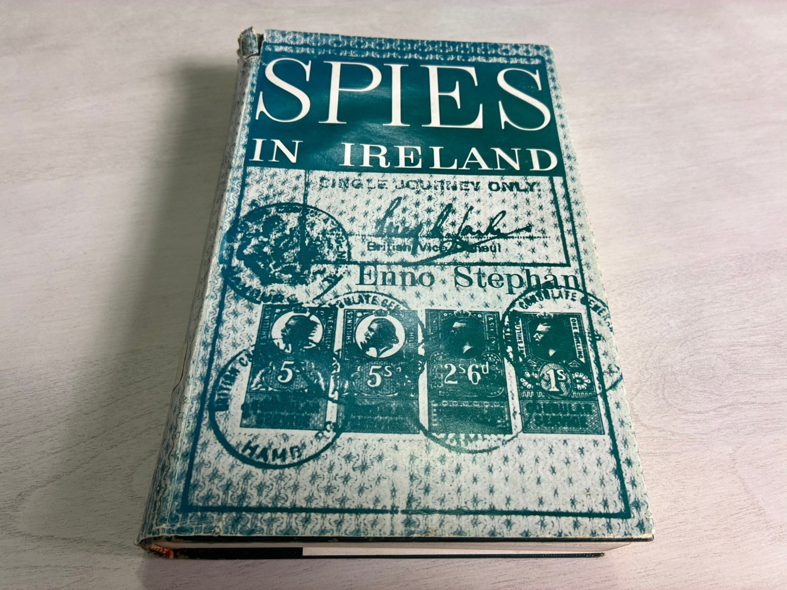 Spies in Ireland (1965) by Enno Stephan – 1st Edition, HC/DJ – Stackpole Books