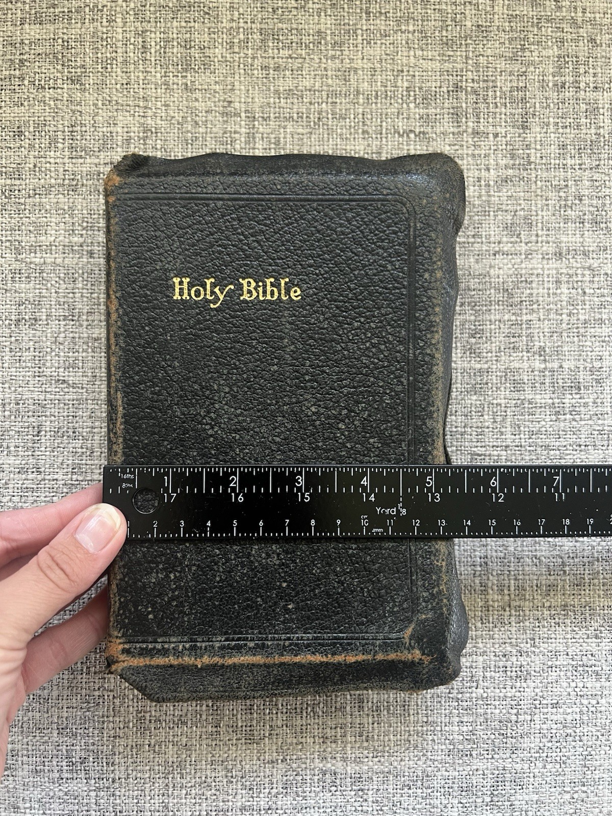 National Bible Press Holy Bible ☆ Old And New Testament Pronouncing Red Letter