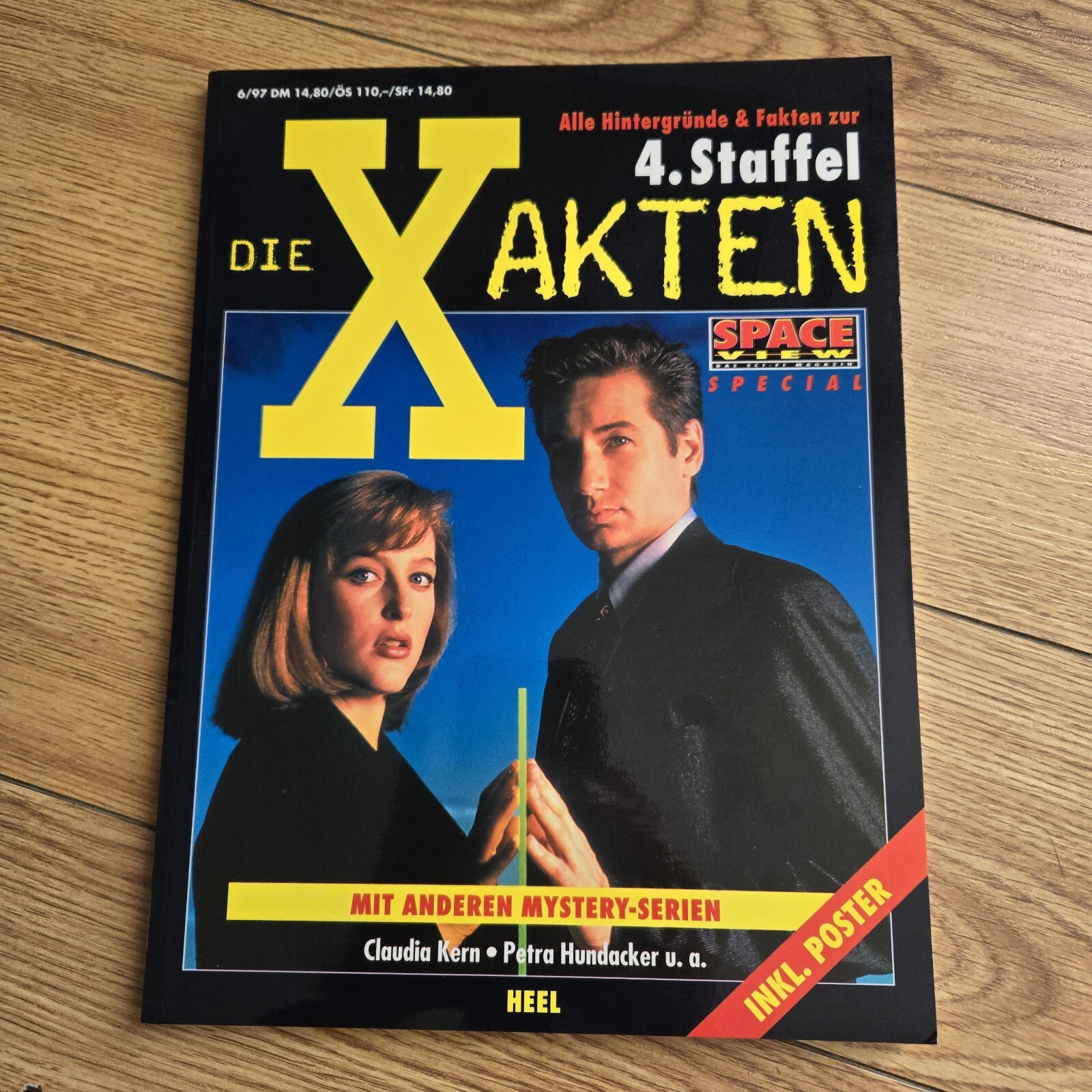THE X-Files (DIE X AKTEN) GERMAN IMPORT – SPACE VIEW SPECIAL – SEASON 4 + POSTER