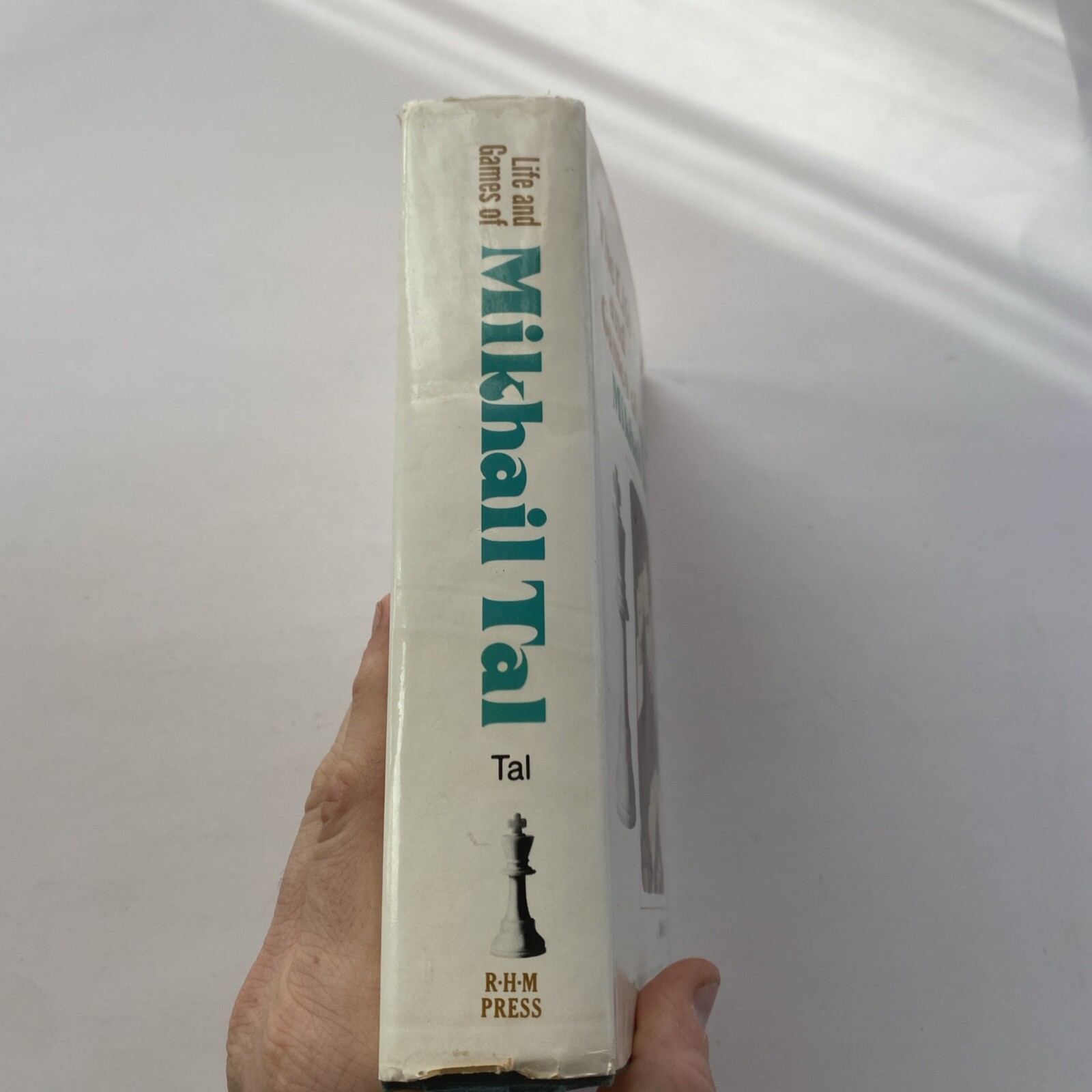 The Life and Games of Mikhail Tal 1st Edition Hardcover RHM Press