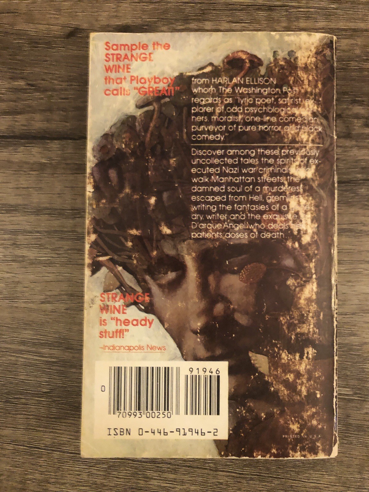 Harlan Ellison Strange Wine-pb Short Stories 1979