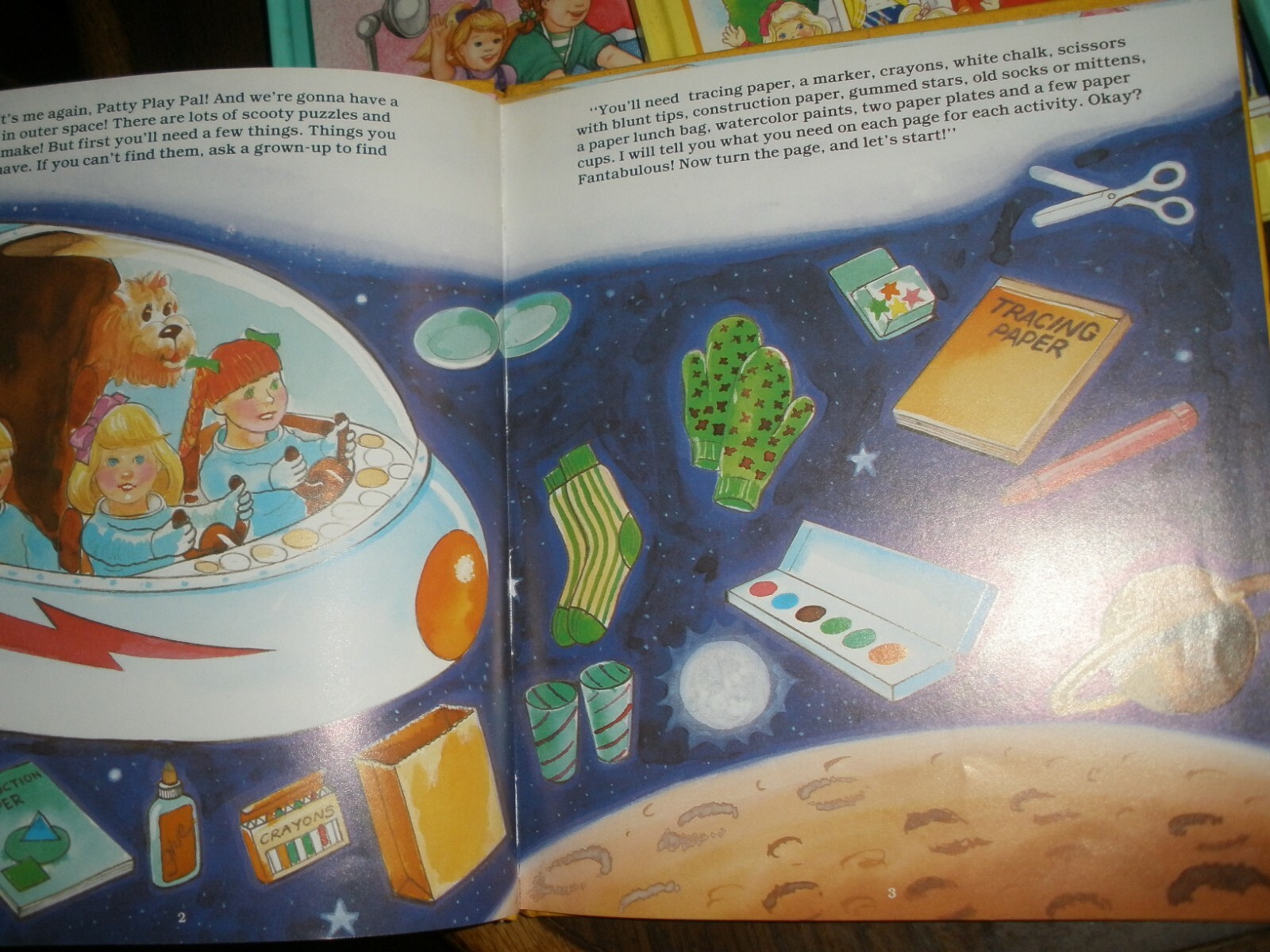 LOT OF 9 IDEAL PATTY PLAY PAL HARD COVER BOOKS FUNTIME ACTIVITY BOOK 1980’S