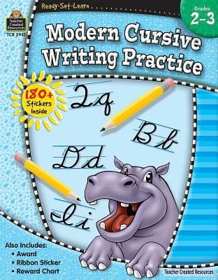 Ready-Set-Learn: Modern Cursive Writing Practice Grd 2-3